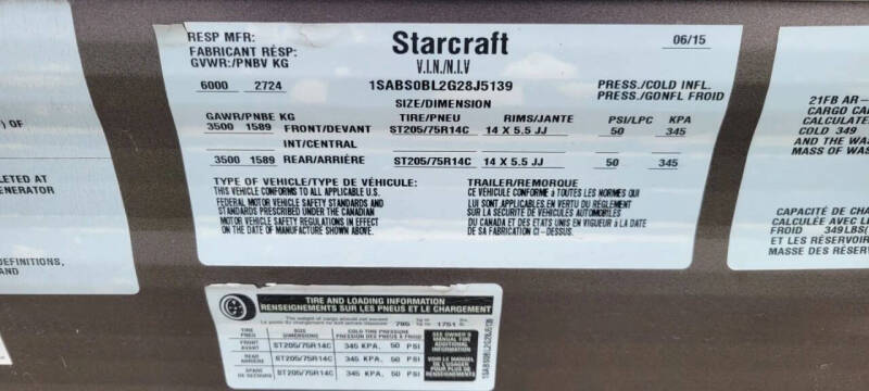 2016 Starcraft Marine AR-ONE MAXX