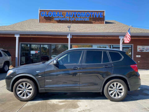 2017 BMW X3 for sale at Global Automotive Imports in Denver CO