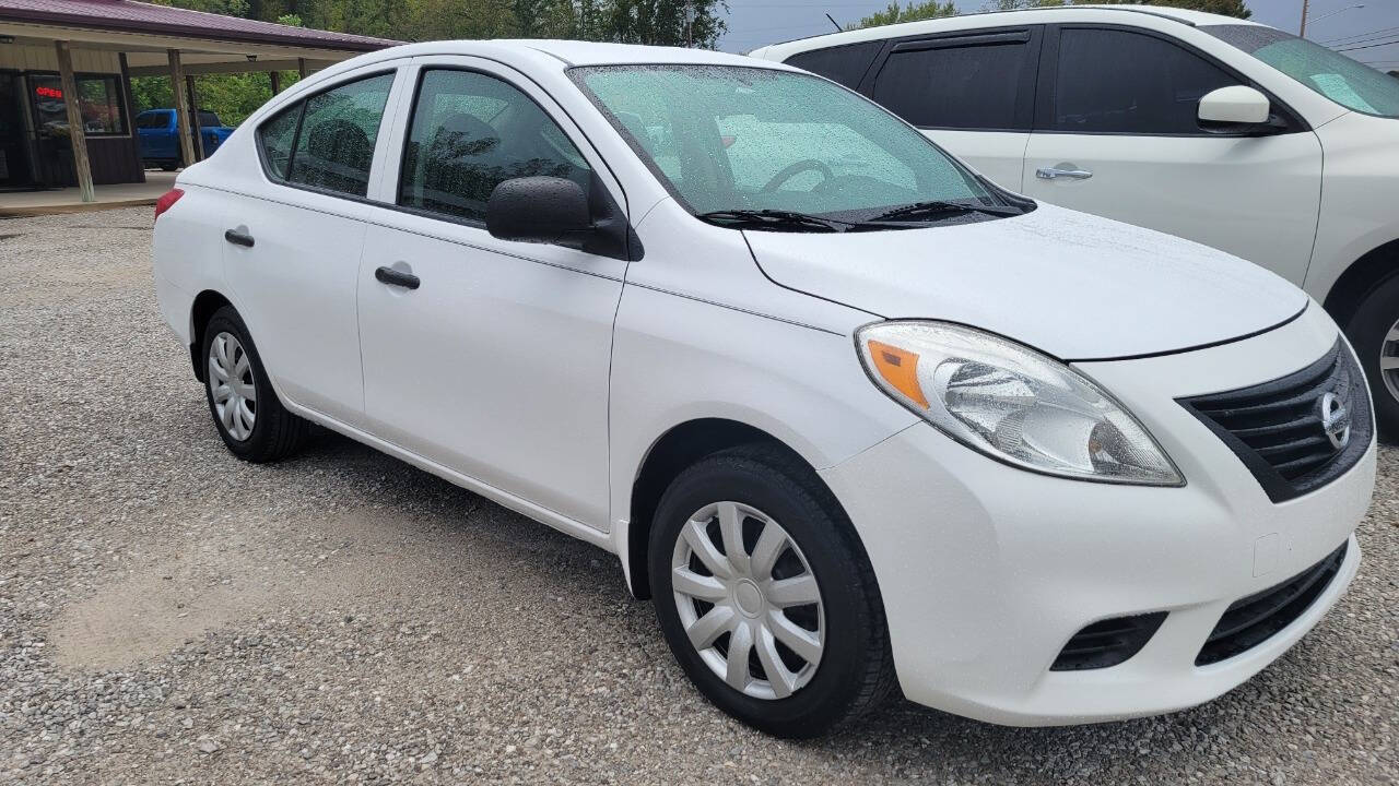 2012 Nissan Versa for sale at COOPER AUTO SALES in ONEIDA, TN