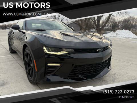 2018 Chevrolet Camaro for sale at US MOTORS in Des Moines IA