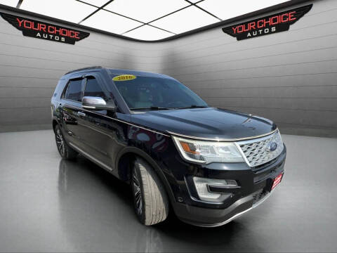 2016 Ford Explorer Platinum