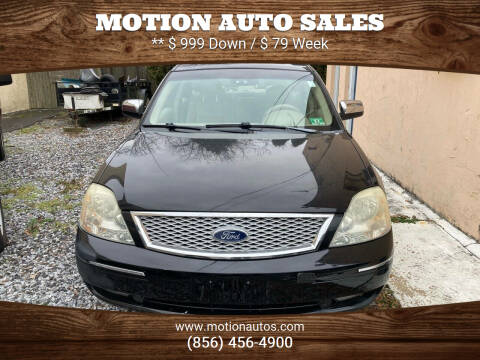 2005 Ford Five Hundred for sale at Motion Auto Sales in West Collingswood Heights NJ