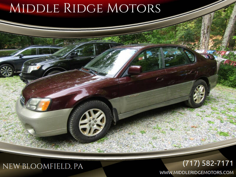 2000 Subaru Outback for sale at Middle Ridge Motors in New Bloomfield PA