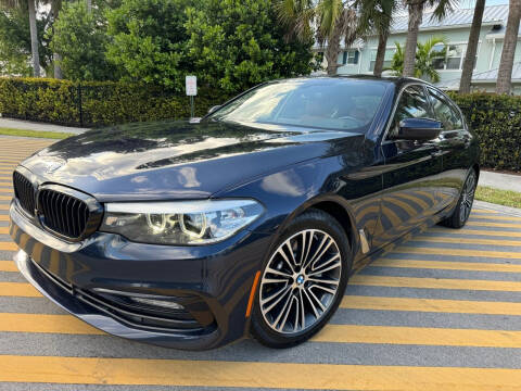 2018 BMW 5 Series for sale at Instamotors in Hollywood FL