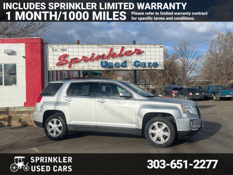 2017 GMC Terrain for sale at Sprinkler Used Cars in Longmont CO