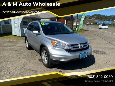 2011 Honda CR-V for sale at A & M Auto Wholesale in Tillamook OR