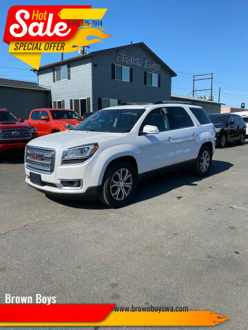 2016 GMC Acadia for sale at Brown Boys in Yakima WA