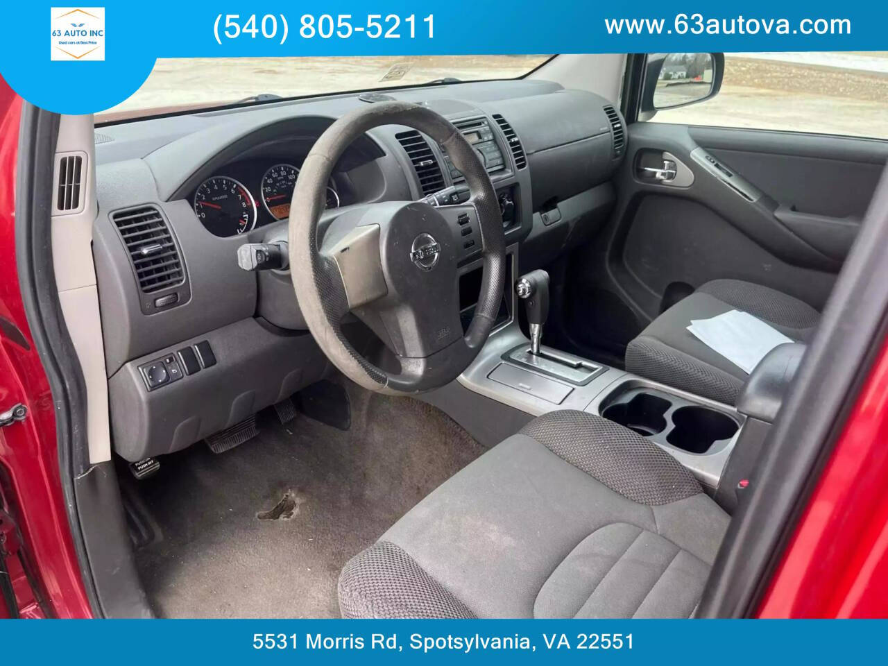 2009 Nissan Pathfinder for sale at 63 Auto Inc in Spotsylvania, VA