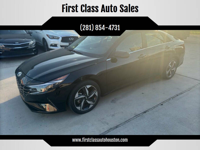 2022 Hyundai Elantra for sale at First Class Auto Sales in Sugar Land TX