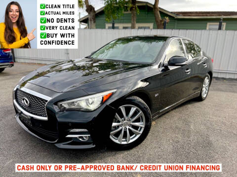 2017 Infiniti Q50 for sale at Auto Selection Inc. in Houston TX