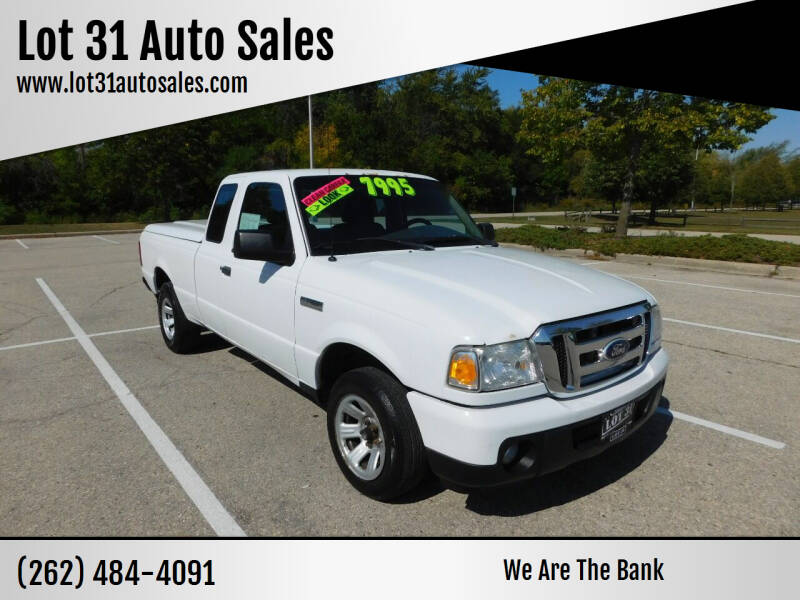 2010 Ford Ranger for sale at Lot 31 Auto Sales in Kenosha WI