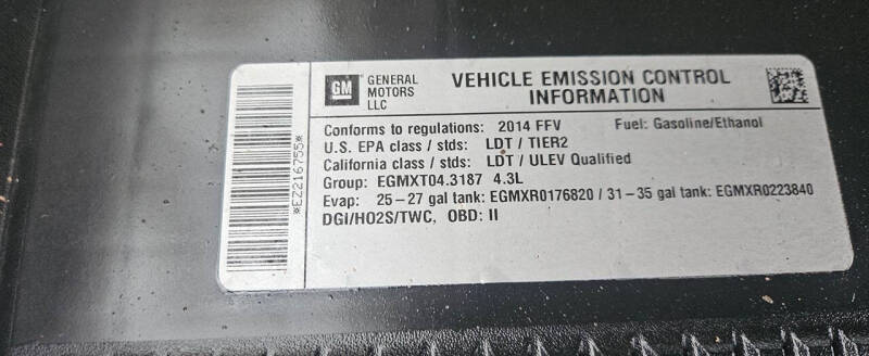 2014 Chevrolet Silverado 1500 Work Truck