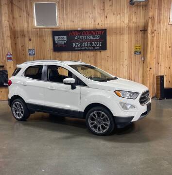 2018 Ford EcoSport for sale at Boone NC Jeeps-High Country Auto Sales in Boone NC