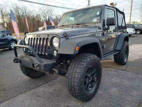 2014 Jeep Wrangler for sale at P J McCafferty Inc in Langhorne PA