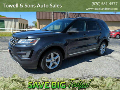2017 Ford Explorer for sale at Towell & Sons Auto Sales in Manila AR