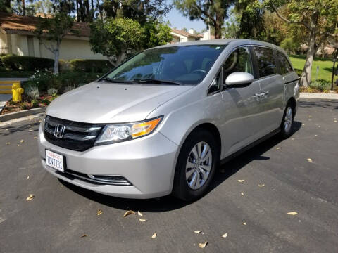 2014 Honda Odyssey for sale at E MOTORCARS in Fullerton CA