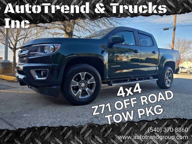 2015 Chevrolet Colorado Z71 Crew Cab 4WD