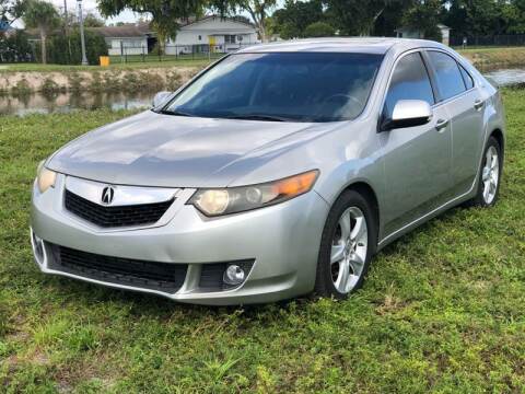 2009 Acura TSX for sale at CarMart of Broward in Lauderdale Lakes FL