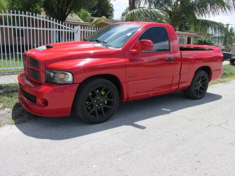 2004 Dodge Ram 1500 SRT-10 for sale at TROPICAL MOTOR CARS INC in Miami FL