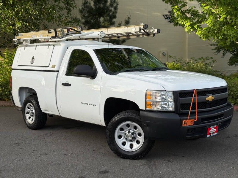 Used 2012 Chevrolet Silverado 1500 Work Truck with VIN 1GCNCPEX3CZ325057 for sale in Everett, WA