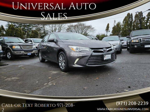 2016 Toyota Camry for sale at Universal Auto Sales in Salem OR