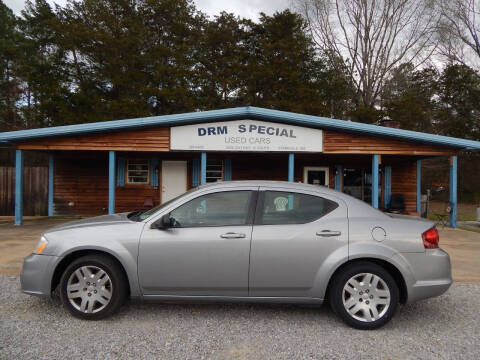 2013 Dodge Avenger for sale at DRM Special Used Cars in Starkville MS