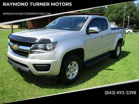 2019 Chevrolet Colorado for sale at RAYMOND TURNER MOTORS in Pamplico SC