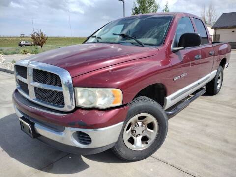 2002 Dodge Ram Pickup 1500 for sale at BELOW BOOK AUTO SALES in Idaho Falls ID