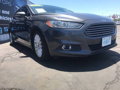 2016 Ford Fusion Energi for sale at CENTURY MOTORS in Fresno CA