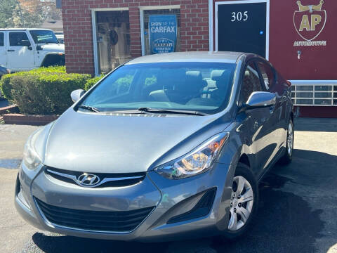2016 Hyundai Elantra for sale at AP Automotive in Cary NC