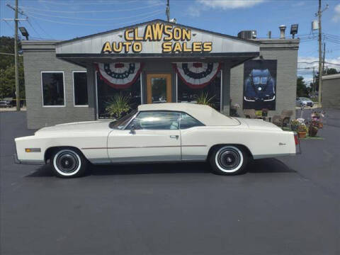 1976 Cadillac Eldorado for sale at Clawson Auto Sales in Clawson MI