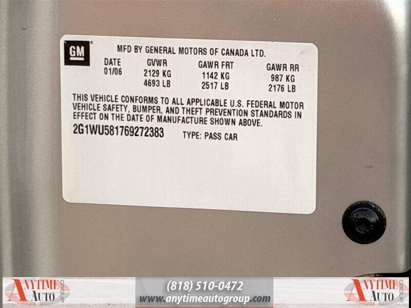 2006 Chevrolet Impala LTZ