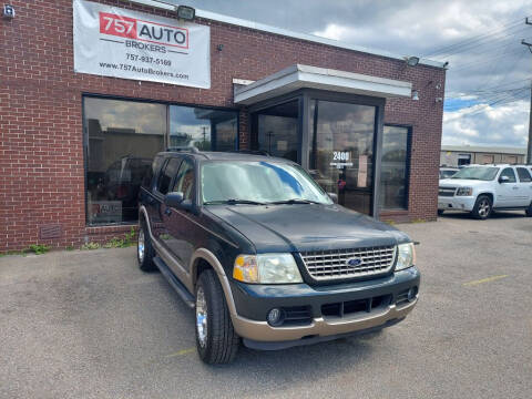 2003 Ford Explorer for sale at 757 Auto Brokers in Norfolk VA