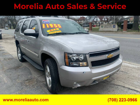 2007 Chevrolet Tahoe for sale at Morelia Auto Sales & Service in Maywood IL
