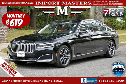 2021 BMW 7 Series for sale at Import Masters in Great Neck NY