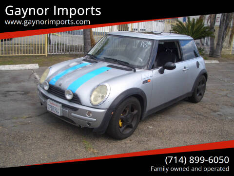2003 MINI Cooper for sale at Gaynor Imports in Stanton CA