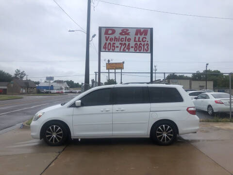 2005 Honda Odyssey for sale at D & M Vehicle LLC in Oklahoma City OK