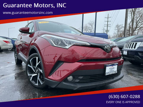 2018 Toyota C-HR for sale at Guarantee Motors,  INC in Villa Park IL