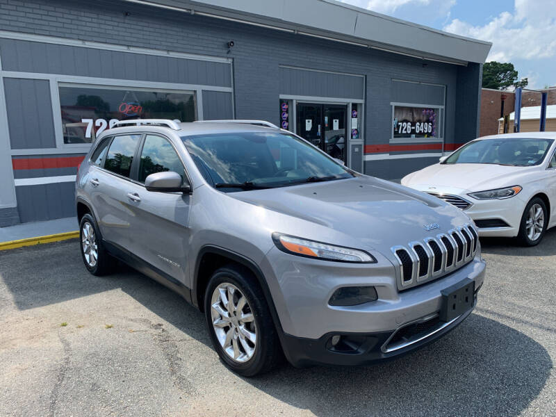 2014 Jeep Cherokee for sale at City to City Auto Sales in Richmond VA