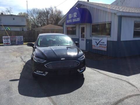 2017 Ford Fusion for sale at B & R Auto Sales in Terre Haute IN