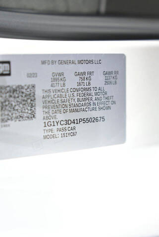 2023 Chevrolet Corvette Stingray