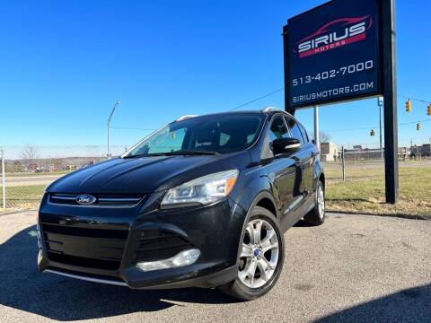 2014 Ford Escape for sale at SIRIUS MOTORS INC in Monroe OH