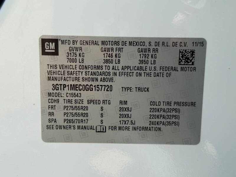 2016 GMC Sierra 1500 SLE