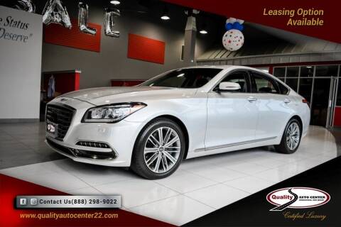2018 Genesis G80 for sale at Quality Auto Center in Springfield NJ