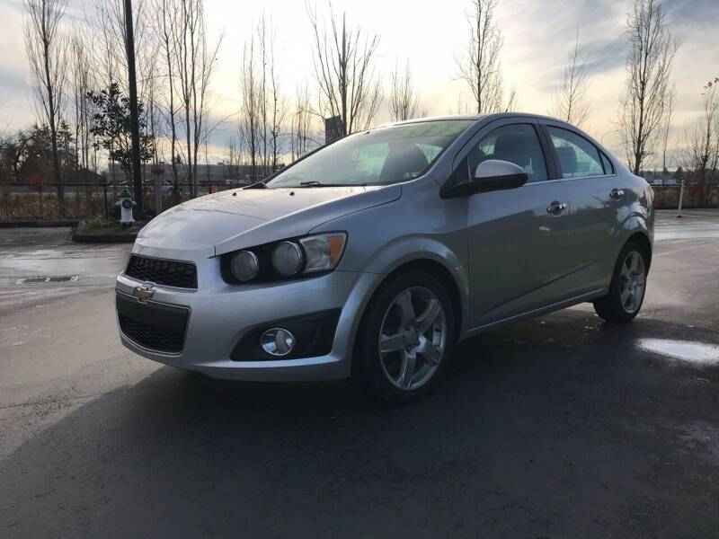 2012 Chevrolet Sonic for sale at AFFORD-IT AUTO SALES LLC in Tacoma WA