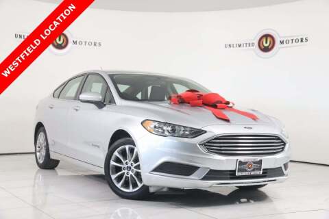 2017 Ford Fusion Hybrid for sale at INDY'S UNLIMITED MOTORS - UNLIMITED MOTORS in Westfield IN