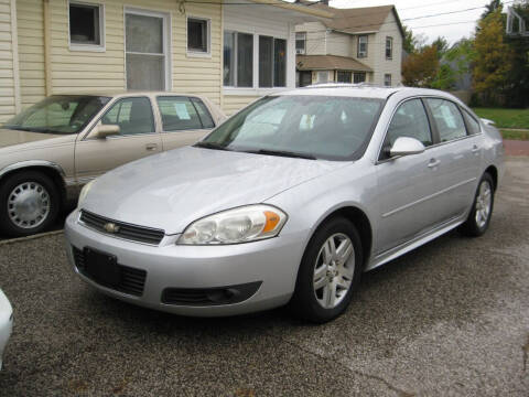 2010 Chevrolet Impala for sale at S & G Auto Sales in Cleveland OH