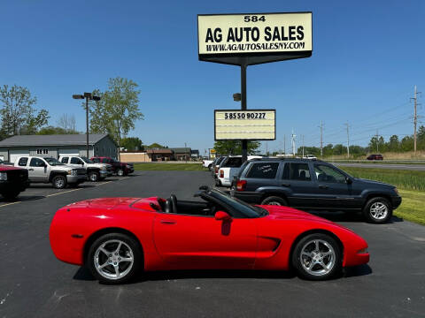 2004 Chevrolet Corvette for sale at AG Auto Sales in Ontario NY