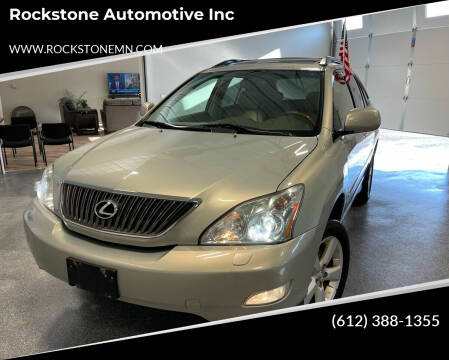 2004 Lexus RX 330 for sale at Rockstone Automotive Inc in Buffalo MN