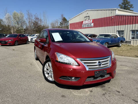 2013 Nissan Sentra for sale at Kinda Auto Sales Inc in Clayton NC